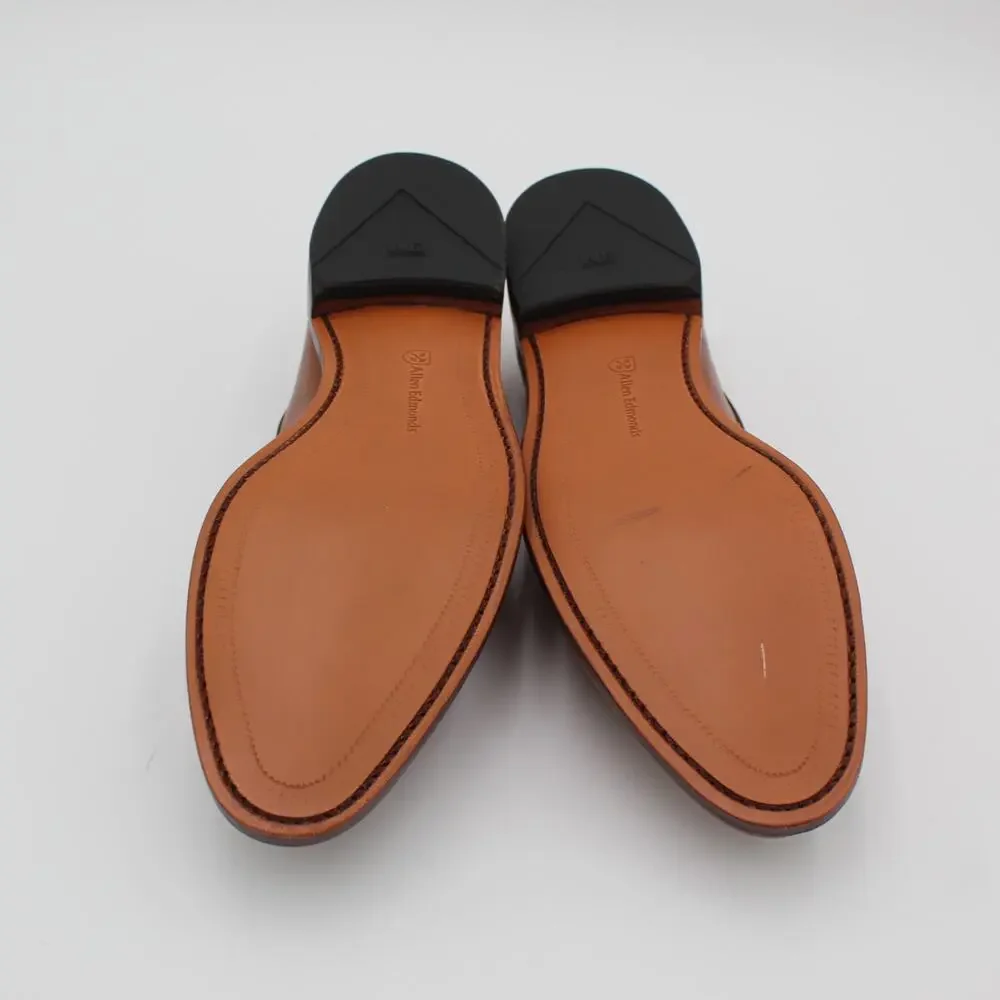 Allen Edmonds Grayson Tassel Loafers Mens 10.5 B Brown Leather Dress Shoe Office